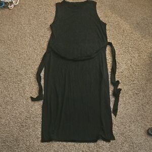 Banana Republic Black Midi Dress